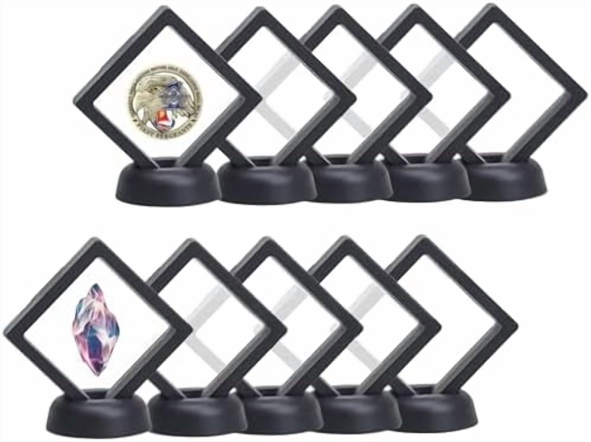 3D Floating Frame with Stand, Challenge Coin Display Holder, Floating ...