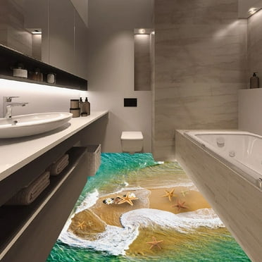 3D Floor/Wall Sticker Removable Mural Decals Vinyl Art Living Room Decors C