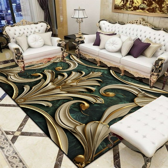 3D Flower Carpets for Living Room Mat Large Bedroom Nordic Style Luxury ration Carpet Non Slip Child
