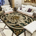thumbnail image 1 of 3D Flower Carpets for Living Room Mat Large Bedroom Nordic Style Luxury ration Carpet Non Slip Child, 1 of 5
