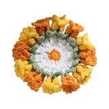 3D Flower Crochet Handmade Knitted Floral Creative Lily Of The Valley