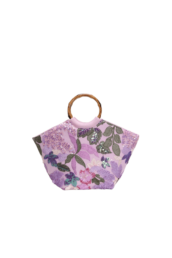 3D Flower Embroidery Handle Tote Bag for Women, Boho Beach Purse Bag, Bling Straw Clutch Handbags, Sparkly Evening Bag for Wedding Party