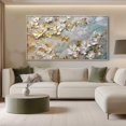 3D Flower Floral Leaf Abstract Poster , Poster Print Only - Walmart.com