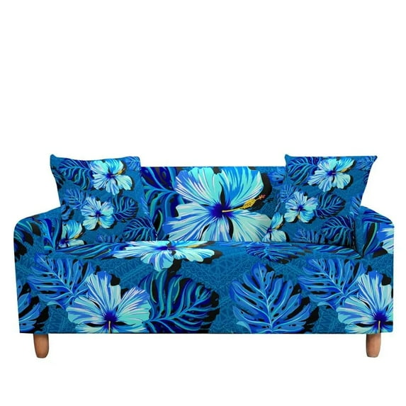 3D Flower Floral Slipcovers Sofa Cover Bohemian Ethnic Flower for Living Room Sectional L Shape Sofa Couch Cover 2/3 seater