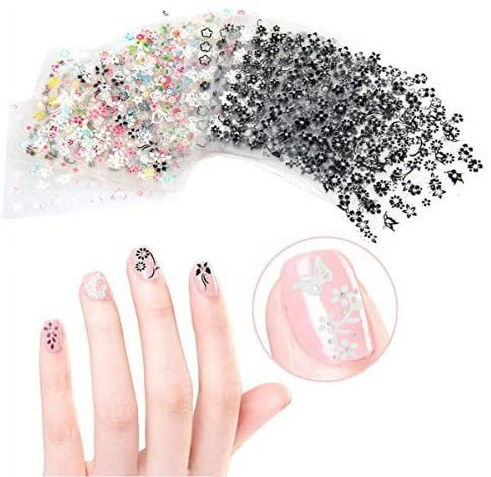 Amazon.com: 3D Christmas Nail Stickers, 4 Sheets 5D Self-Adhesive Embossed Nail  Decal Snowflake Elk Nail Art Decoration Design Supplies : Beauty & Personal  Care