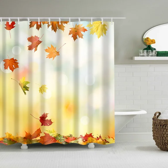 3D Flower Plum Blossom Lotus Lavender Rose Shower Curtains Bathroom Frabic Waterproof Polyester Bath with