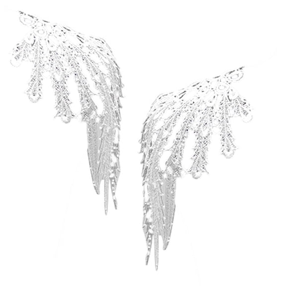 3D Flower Shoulder Appliques Polyester Silk Embroidery Shoulder Patches for Stylish Garment Enhancement Shoulder Decors