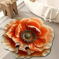 thumbnail image 1 of 3D Flower Stereo Floor Mat Absorbent Non- Bathroom Rug Decorative Shaped Foot Pedal Mat for Home, 1 of 8