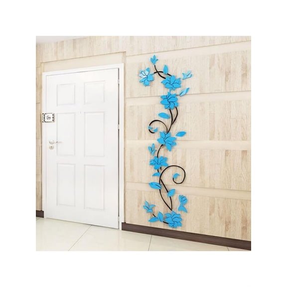 3D Flower Wall Stickers Art Decals Home All Room Decorations Decor Kid