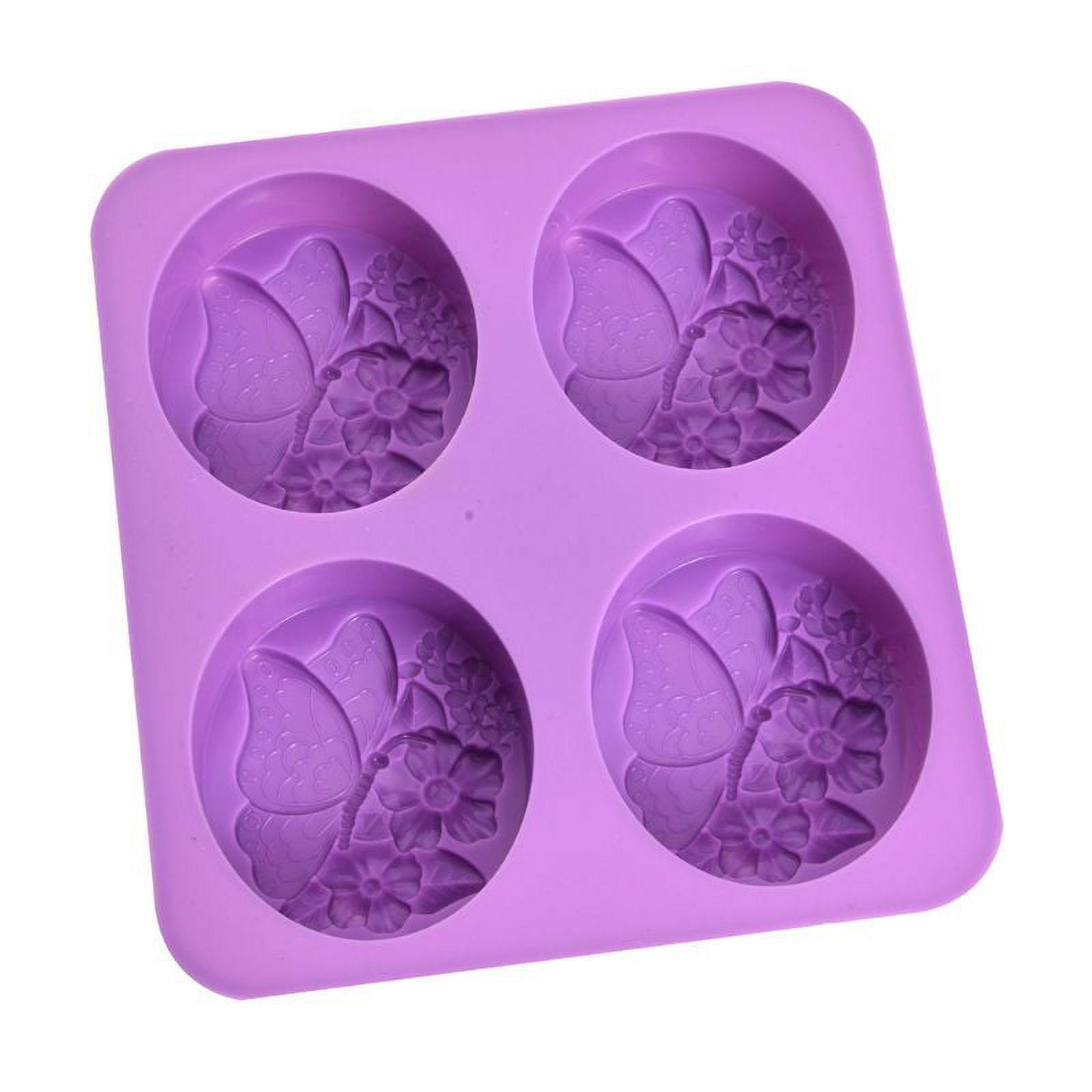 3D Flower for Butterfly Silicone Mold DIY Soap Clay Candle Making Cake