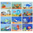 thumbnail image 1 of 3D Foam DIY Art Craft Set for Kids, Educational Creative Sticker Painting Kit for Preschool Learning, Sensory Hand-eye Coordination Art Toy for Boys and Girls, Classroom Activity and Birthday Gift, 1 of 1