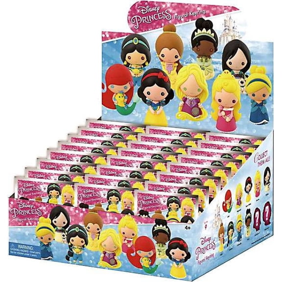 3D Foam Key Ring Disney Series 9 Mystery Box [24 Packs]