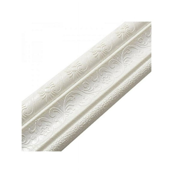 3D Foam Waterproof Self-Adhesive Wallpaper Border Wall Decor Removable Sticker