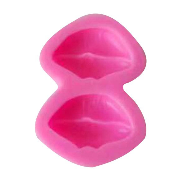 3D Fondant Chocolate Mould Thick Lip Resins Molds Baking Decorating Molds Nonstick