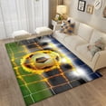 thumbnail image 1 of 3D Football Printing Floor Mat Carpets for Living Room Soccer Field Area Rug Kids Bedroom Bathroom Mats Antislip Home Mat Rugs, 1 of 5