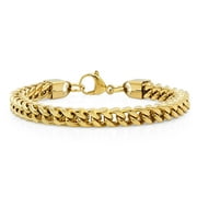 HMYJEWELRY 3D Franco Chain Link Bracelet
