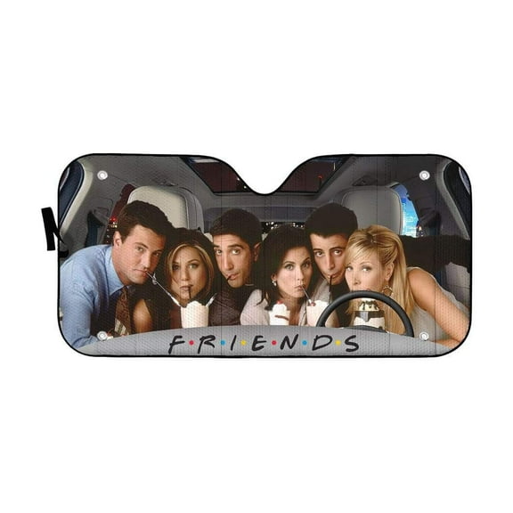 3D Friends Car Auto Sunshades Windshield Heat Protection Sun Shades Univeral Fit Cars Suv Truck