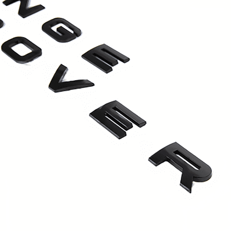 3D Front Hood or Rear Liftgate Letters Emblem Rear Trunk Badge for Range Rover Sport