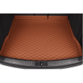 thumbnail image 1 of ZYCHUANGYING 3D Trunk Floor Mat Custom Fit Compatible with Lexus RX300 RX330 RX350 RX400H RX450H 2009-2015 Rear Trunk Liner Dog Cover Mat-Brown, 1 of 4