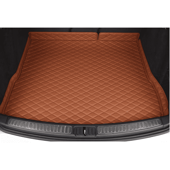 ZYCHUANGYING 3D Trunk Floor Mat Custom Fit Compatible with Lexus RX300 RX330 RX350 RX400H RX450H 2009-2015 Rear Trunk Liner Dog Cover Mat-Brown