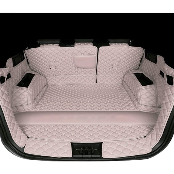 3D Full Coverage Car Trunk Mat Compatible with Lexus UX UX200 UX250H (Beige)