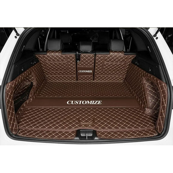 3D Full Coverage Car Trunk Mat for Acura CDX No Subwoofer On Right Trunk 2016-2019-Newest (Coffee)