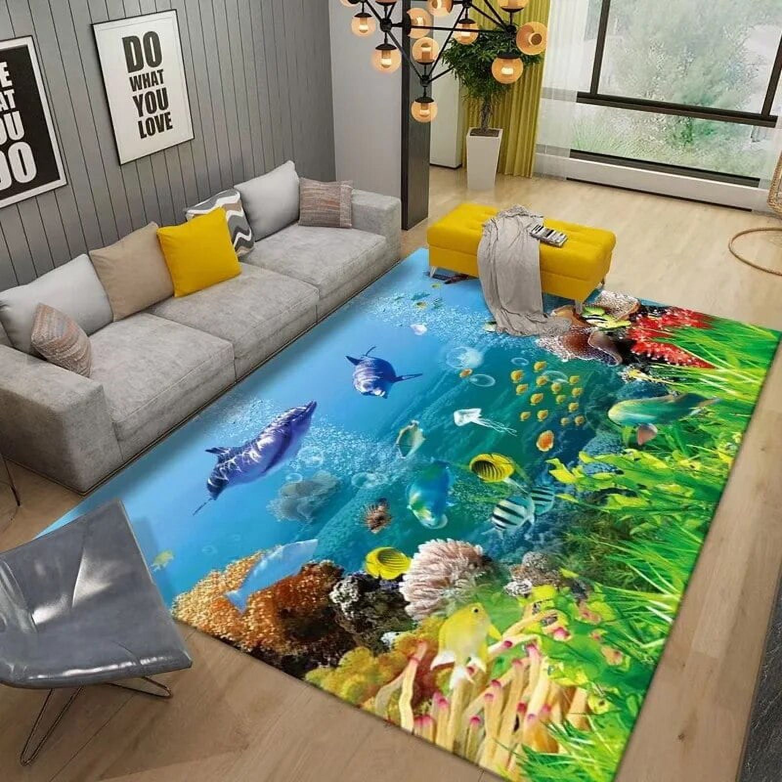 3D Fun Adventure Carpet Bedroom Kitchen Rugs Kids Room Mat rative