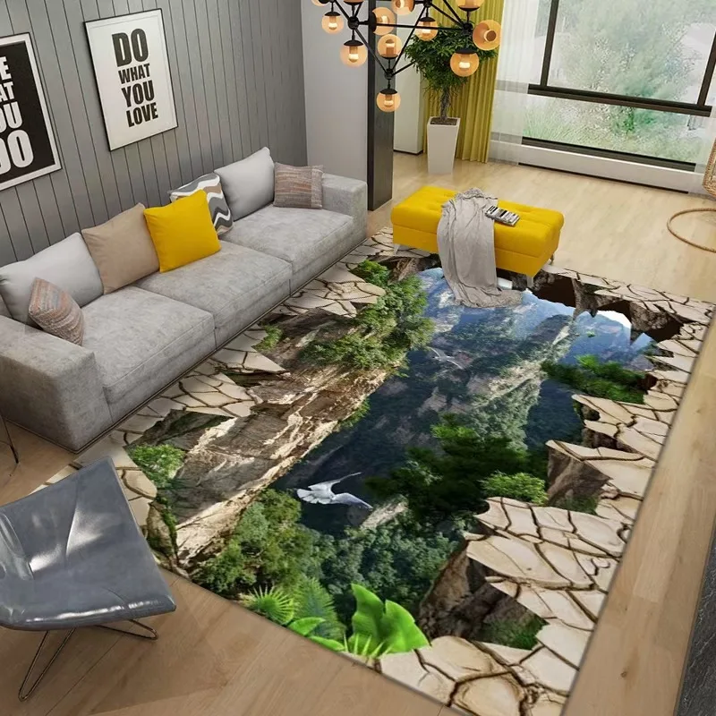 3D Fun Adventure Carpet Bedroom Kitchen Rugss Room Mat rative Playmats ...