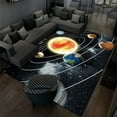 3D Galaxy Space Stars Carpets for Living Room Bedroom Decoration Area ...