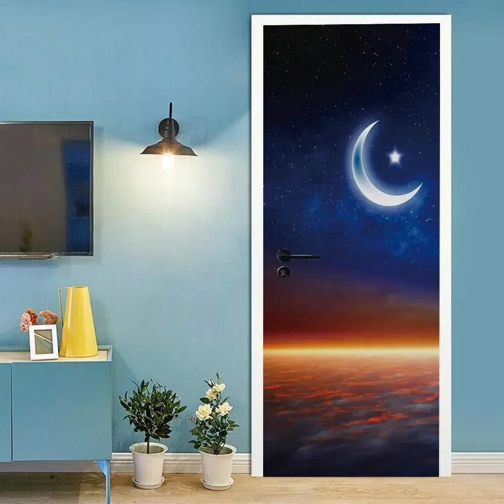 3D Galaxy blue starry sky 3D door - 3D Galaxy Blue Starry Sky 3D Door Sticker Star Map Outer Space DIY Environmental Protection PVC Bedroom Door E09ad7f5 09ee 4643 A423 A90826d1969e.52c1962be34215a1c9b95025c02078ac 