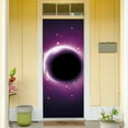 3D Galaxy blue starry sky 3D door sticker Star map wallpaper Outer ...