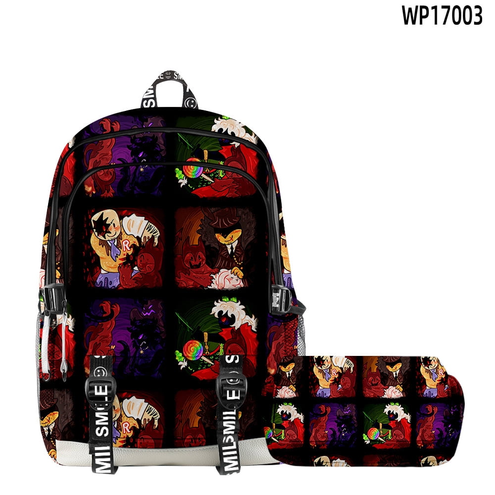 3D Game Roblox Forsaken Gubby Set Backpack Double Pencil Case Two