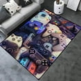 3D Gamer Controller Carpet for Living Room Decor Sofa Table Large Area