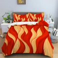 3D Geometric Duvet Cover Luxury Abstract Pattern Bedding Set Full King