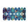 thumbnail image 1 of Nail Stickers Art Style 3D Self-Stick Full Wraps Glitter Polish for Nail Designs, 1 of 1