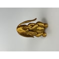 thumbnail image 1 of 3D Gold Bunny Head Easter Bunny Figurines Bunny Statues,Easter Golden Rabbits Figurine,Resin,20Cm, 1 of 8