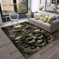 thumbnail image 1 of 3D Gothic Horror Skull Cartoon Carpet Rug for Home Living Room Bedroom Sofa Doormat r kids Area Rug Non-slip Floor Mat, 1 of 5