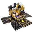 thumbnail image 1 of 3D Graduation Pop Up Card Foldable Graduation Greeting Card With Envelope Paper Graduation Celebration Card For Party Gift Congrats Card, 1 of 9