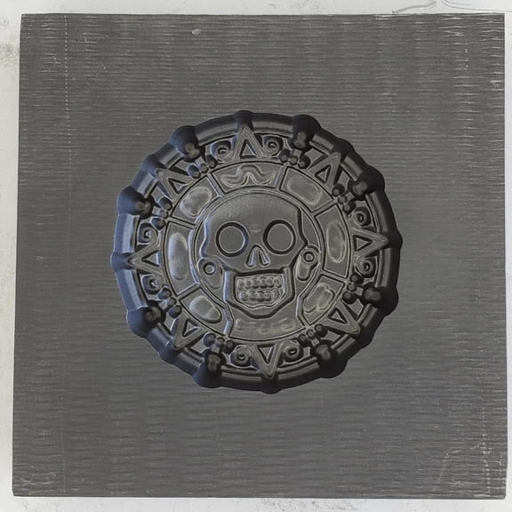 3D Graphite mold Aztec ingot Mold Gold Silver Copper Melting Casting Refining