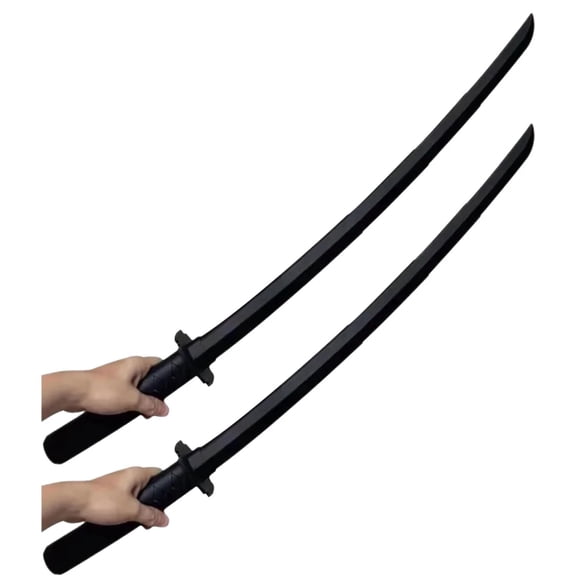 3D Gravity Sword Model Toy, Super Retractable Sword Toy, Fun Interactive Decompression Gadget for Kids & Adults_Black