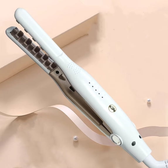 3D Grid Hair Crimping Iron Volumizer Ceramic Professional Hair Fluffy Corrugated Curler Flat Iron Corn Hair Splint