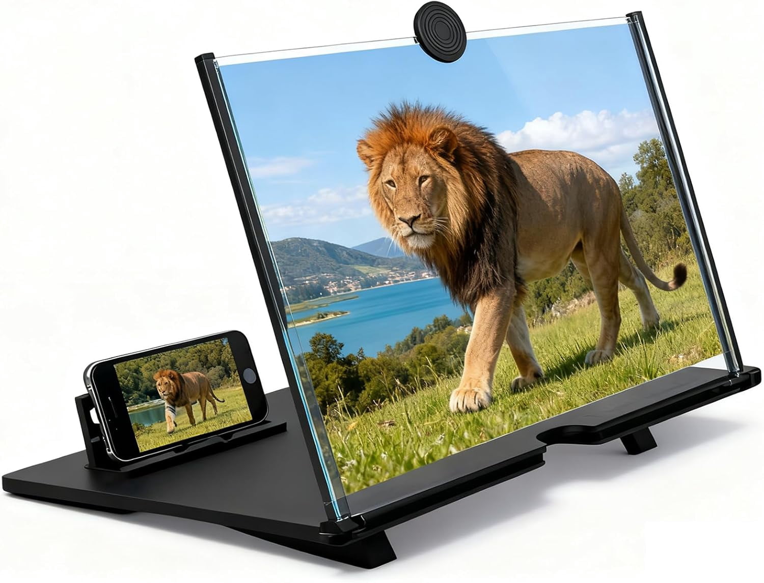 3D HD Phone Screen Magnifier, Pull-Out Mobile Display Enlarger for ...