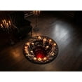 thumbnail image 1 of 3D Halloween Round Rug, Illusion Halloween Round Mat, Funny Rug with Non-Slip Soft Visual Effect Door Mat for Living Room Indoor Decor, 1 of 5