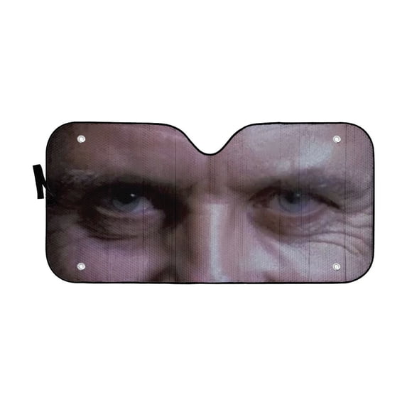 3D Hannibal Lecter Eyes Windshield Sunshade Universal Fit Cars Suv Truck