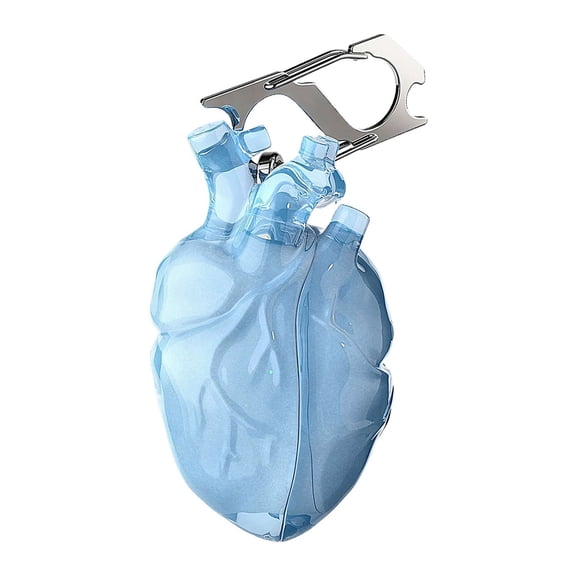 3D Heart-Shaped Case Cover For AirPods 5, Liquid Silicone Protective Case, Shockproof Wireless Charging Compatible, Carabiner