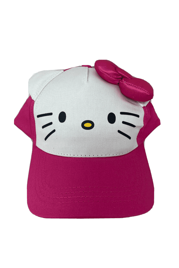 3D Hello Kitty Girls' Baseball Cap Hat 5-10 YRS