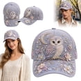 thumbnail image 1 of 3D Highland Cow Embroidery Cap, Cute Print Baseball Cap, Adjustable Farmhouse Baseball Hat, Rustic Country Hat Gift for Women and Men, 1 of 5