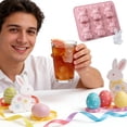 thumbnail image 1 of 3D Highland Cow Ice Cube Tray, Bunny Ice Cube Molds,Silicone Fun Shapes Ice Cube Mold for Cocktails, Bourbon, Cute Highland Cow Gifts for Holiday Stocking Stuffers, 1 of 9