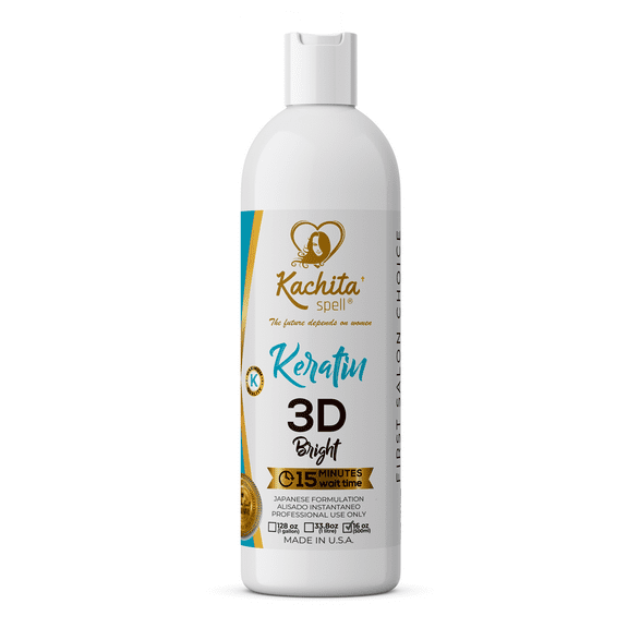 3D Hight Bright Hair Treatment Infused with Chocolate Kachita Spell Made in USA (16 floz)
