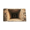 thumbnail image 1 of 3D Hole Rug Illusion, Visual Illusion Endless Abyss Pattern HD Printed Non-Slip Doormat, Optical Illusion Rug That Looks Like a Hole in The Ground, Funny Floor Mat, Fast-Drying Area Rug, 1 of 6